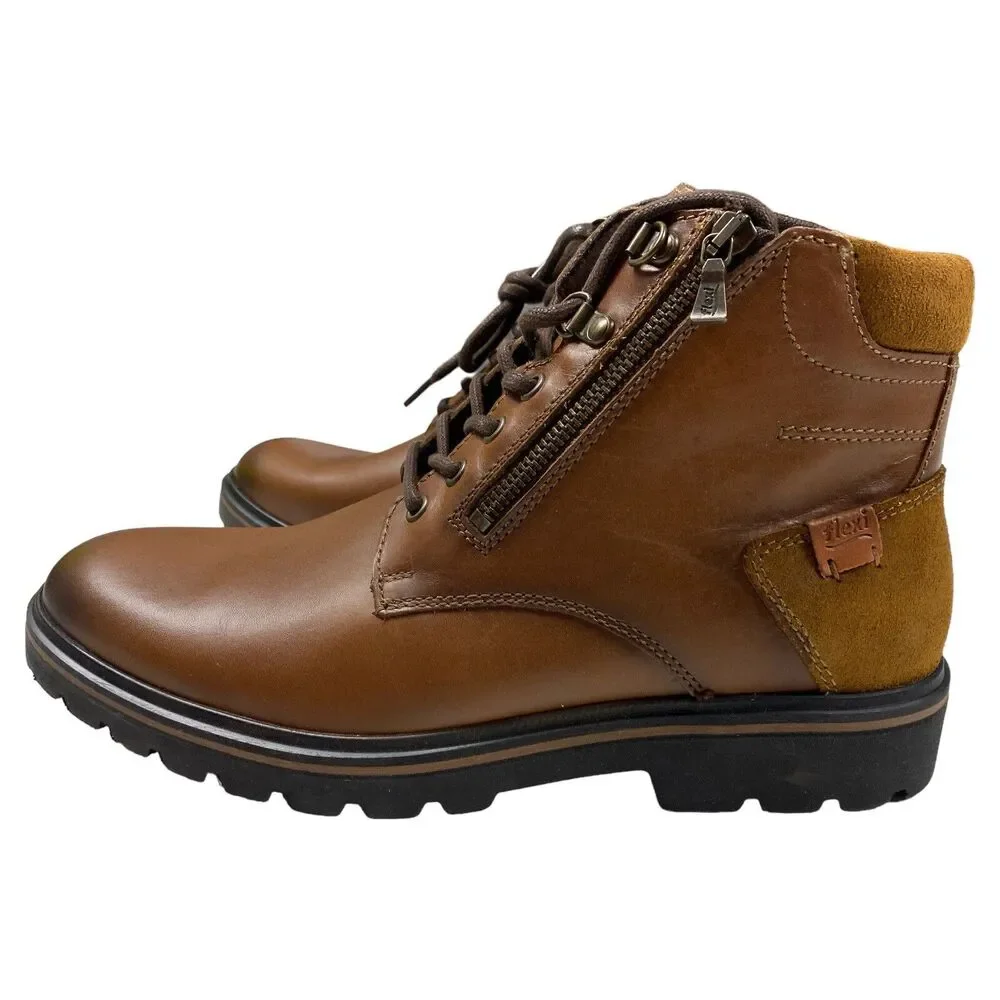 Zapatos Flexi Botas Para Hombre Hecho en Mexico Estilo 411204 Tan Size 11 US